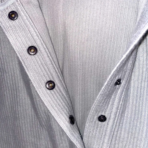 Aerie Gray Button-Up Oversized Hoodie Pullover LIKE NEW Size xxs - Picture 3 of 13